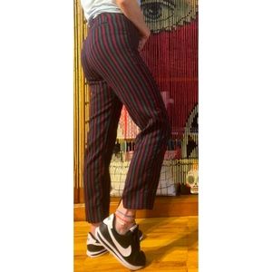 Brandy Melville high-waisted striped pants